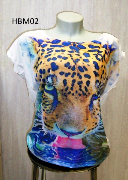 BLUSA MANGA SUBLIMADA