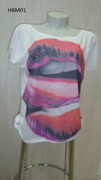 BLUSA MANGA SUBLIMADA